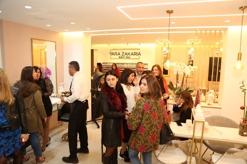 A festive opening for YARA ZAKARIA new Beauty Space